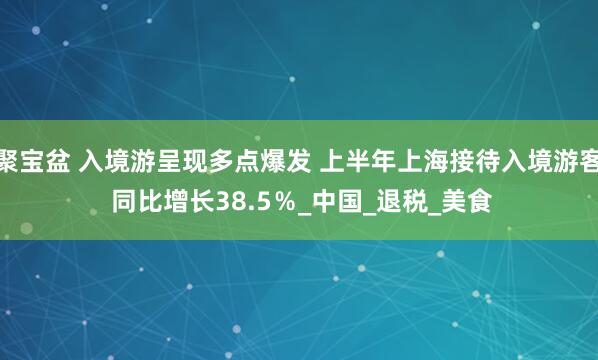 聚宝盆 入境游呈现多点爆发 上半年上海接待入境游客 同比增长38.5％_中国_退税_美食